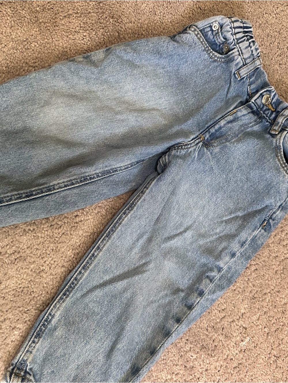 Zara toddler Relaxed Light Blue Denim Jeans
